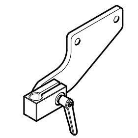 Midmark 230/630 Knee Crutch Mounting Bracket Set
