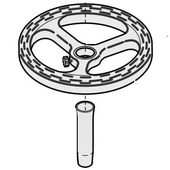 Midmark 425 Air Lift Physician Stool Foot Ring