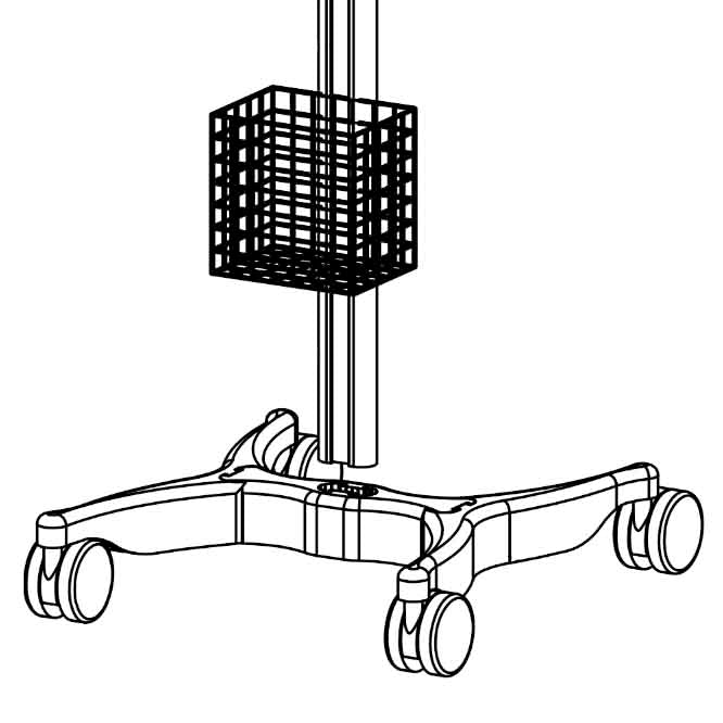 Midmark IQcart Basket