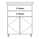 Midmark M2 Mobile Treatment Cabinet with Soft Edge Bumper Top 