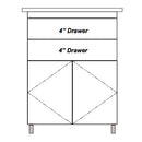 Midmark M2 Mobile Treatment Cabinet - Drawer Configuration