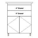 Midmark M2 Mobile Treatment Cabinet with Kydex Contour Top 