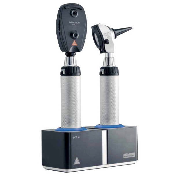 Midmark NT4 HEINE Diagnostic Desktop Kit with BETA Instruments  BETA400 LED Otoscope, BETA200 LED Ophthalmoscope