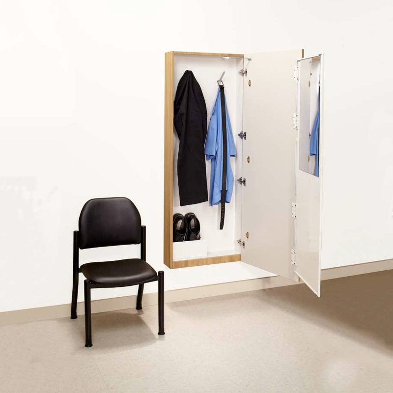 Midmark Synthesis Dressing Nook with Keyed Locks and Left Hand Door 