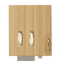 Midmark Synthesis Left Handed Vertical 2-Hole Glove, Cup, and Towel Dispenser 