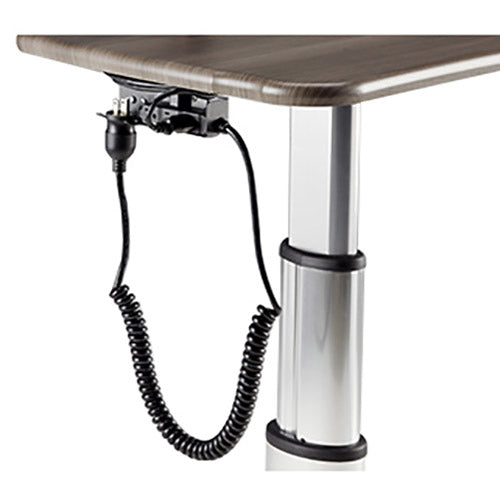 Midmark Workstation Coiled Power Cord  For 6211, 6212, 6215, 6217, 6218; Right Hand Steel