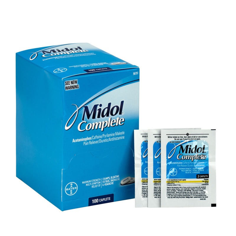MIDOL 2/PK 50PK/CS (DROP)