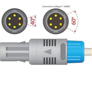 Mindray 6-Pin Direct Connect SpO2 Sensor 