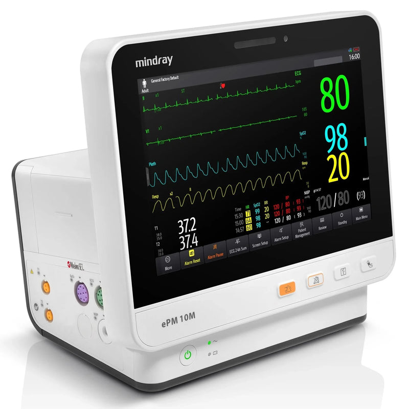 Mindray ePM 10M Patient Monitor  With Masimo SpO2 and 5 GHz Wireless