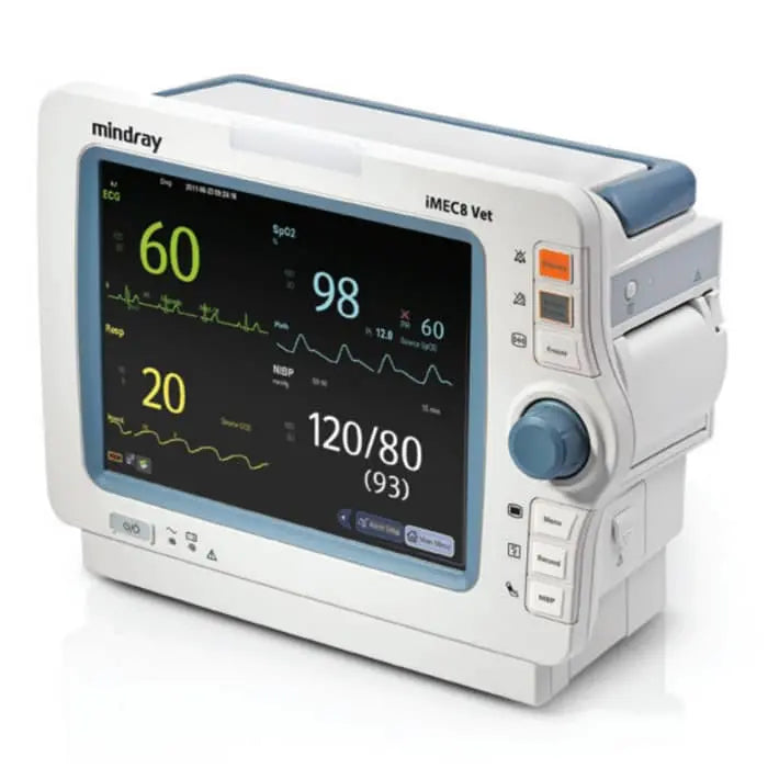 Mindray iMEC8 Veterinary Monitor Angled