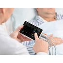 Doctor Checking Vitals on the Mindray N1 Monitor with Masimo SET SpO2 Module and CO2