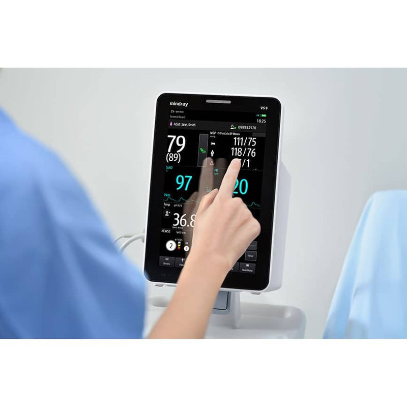 Mindray VS 9 Wireless Vital Signs Monitor Touchscreen