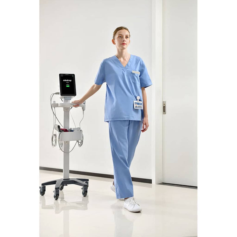 Mindray VS 9 Wireless Vital Signs Monitor Cart Rolling