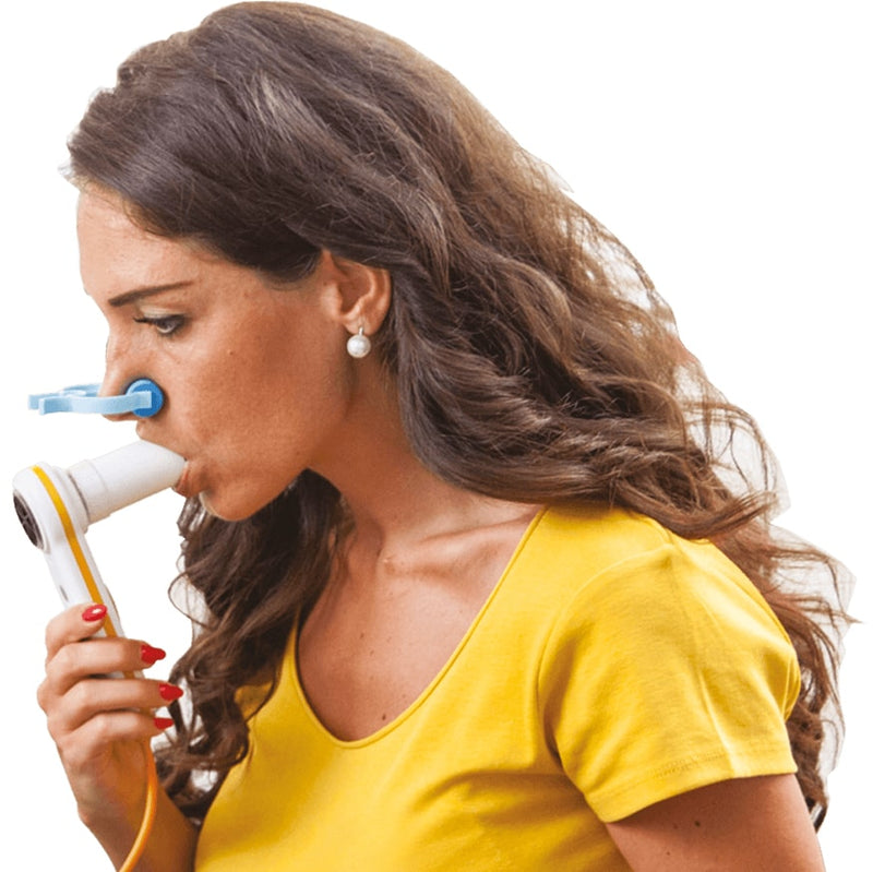 MIR Minispir Spirometer adult demonstration