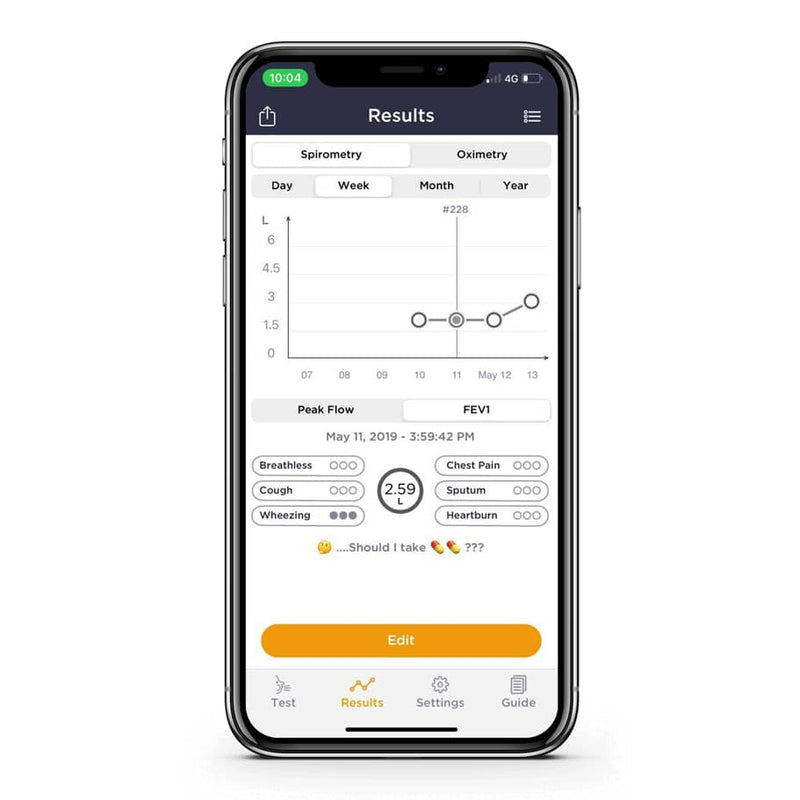 MIR Smart One Spirometer 