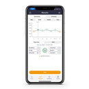 MIR Smart One Spirometer Results Screen Peak Flow Chart
