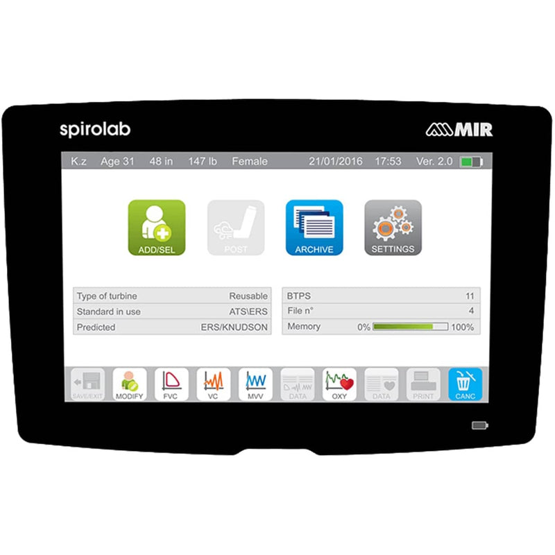 MIR Spirolab Spirometer 