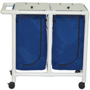 MJM International 214-D Double Bag Hamper 