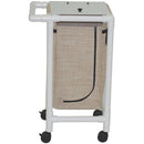 MJM International 214-S Single Bag Hamper with Designer Mesh
