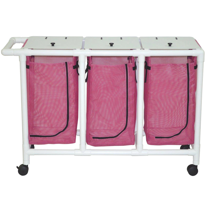 MJM International 214-T Triple Bag Hamper