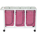 MJM International 214-T Triple Bag Hamper