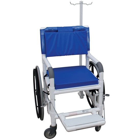 MJM International MRI Line - Non-Magnetic Self Propelled Aquatic/Rehab Transport Chair