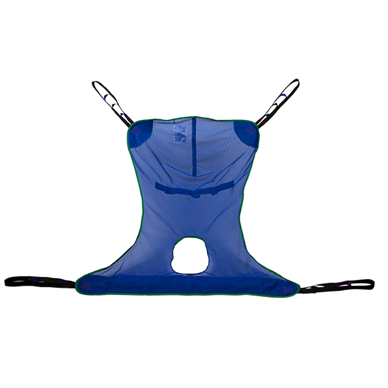 Dynarex Full Body Sling  Commode Opening - Mesh-XXLarge