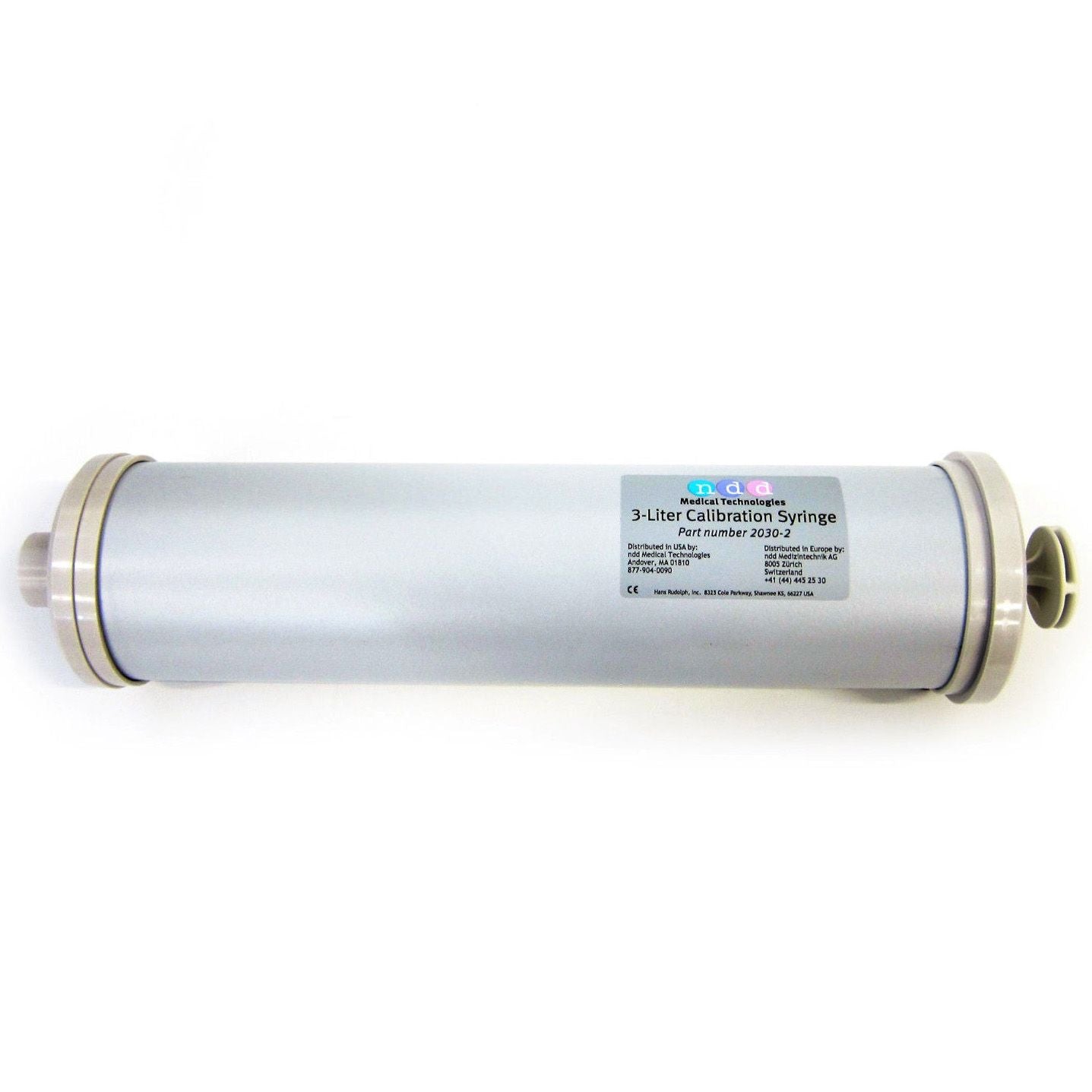 ndd Medical 3-Liter Calibration Syringe
