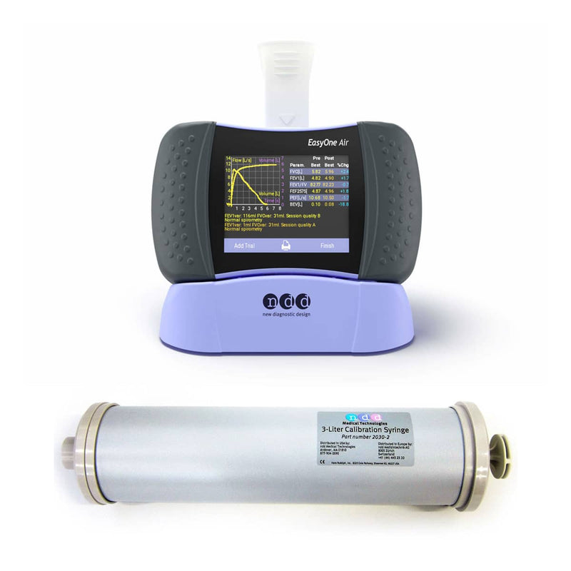 ndd Medical EasyOne Air Occupational Spirometer Package