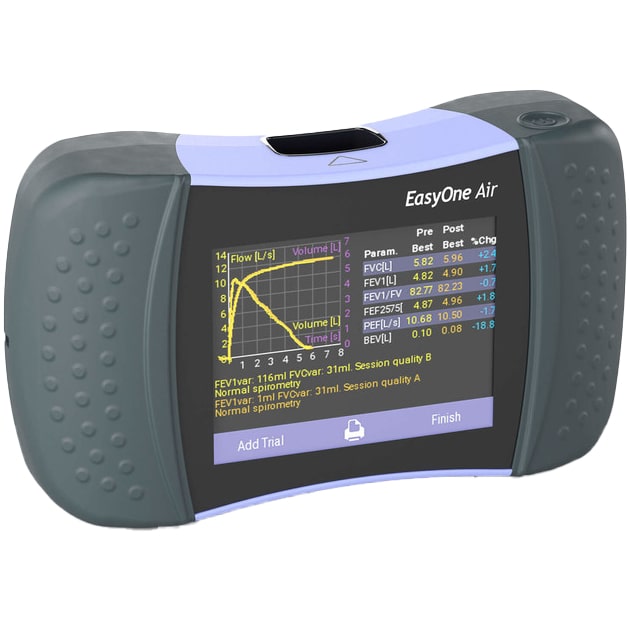 ndd Medical EasyOne Air Spirometer - top