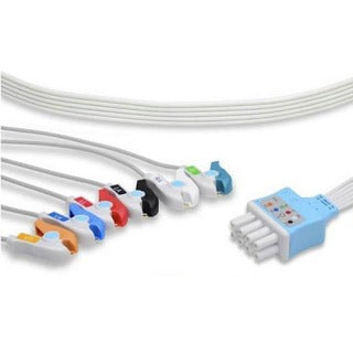 Nihon Kohden Disposable ECG Leads  CAS-LKB6-90DP0: 6 Leads Clip