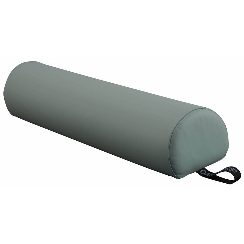 OakWorks 6" x 26" Bolster  Semi-Round with Orchid Fabric