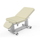 OakWorks General 3-Section Top EA Ultrasound Table  30" Wide with Sky Blue Fabric