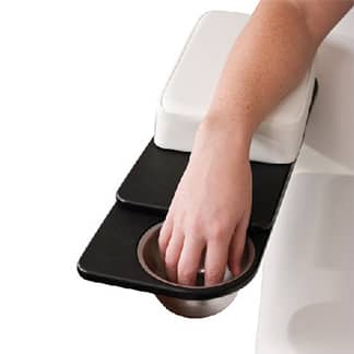 OakWorks Spa Table Adjustable Manicure Side Arm Rests 