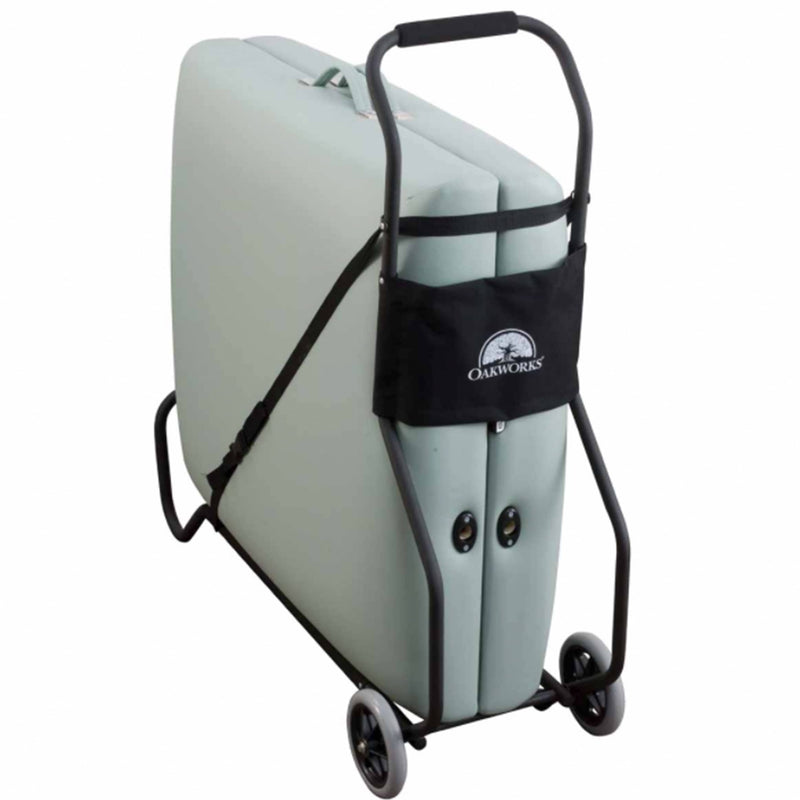 OakWorks Table Cart with table - right