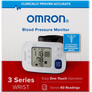 OMRON 3 Series Wrist Blood Pressure Monitor packaging