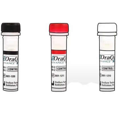 OraSure OraQuick ADVANCE Rapid HIV-1/2 Test Kit Controls