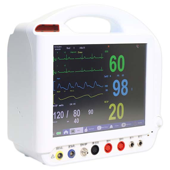 PaceTech VITALMAX 4000 12" Medical Monitor - Front