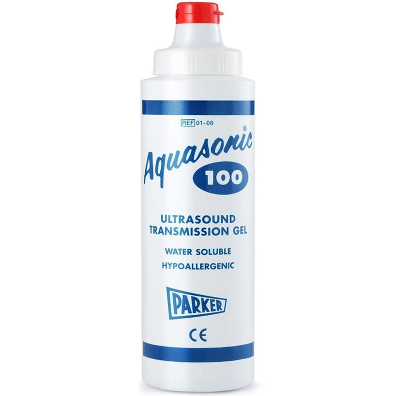 Parker Aquasonic 100 Ultrasound Transmission Gel  0.25 Liter Dispenser (Case of 72)