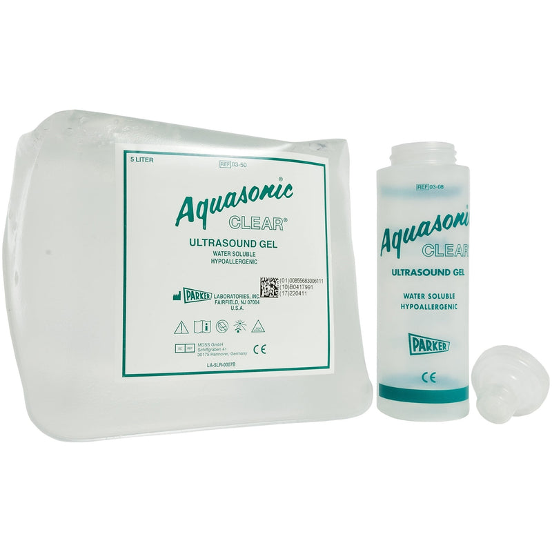 Parker Aquasonic CLEAR Ultrasound Gel - SONICPAC