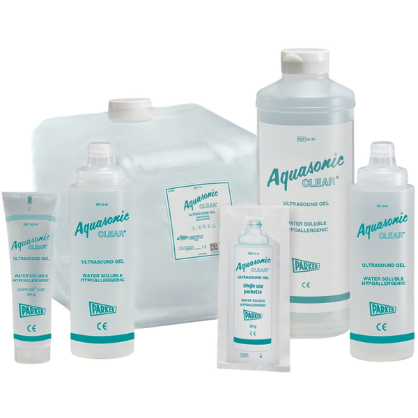 Parker Aquasonic CLEAR Ultrasound Gel