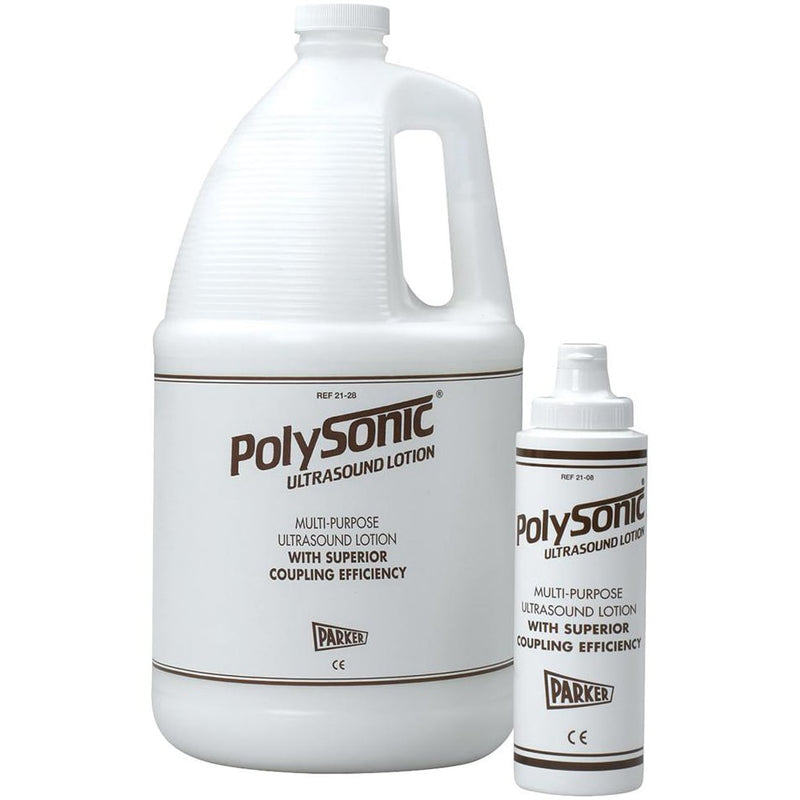 Parker Polysonic Ultrasound Lotion - 3.8 Liter Bottle with Refillable Dispenser