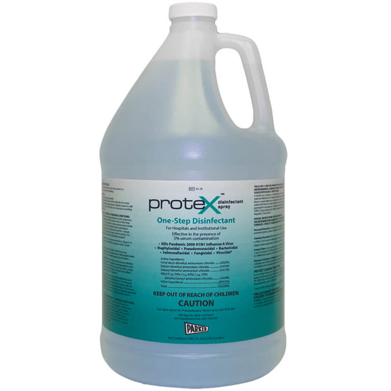 Parker Protex Disinfectant Spray  1 Gallon Refillable Container (Case of 4)