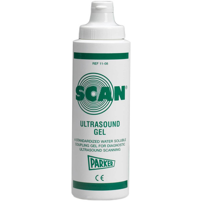 Parker SCAN Ultrasound Gel  8 oz Dispenser Bottle (Case of 72)