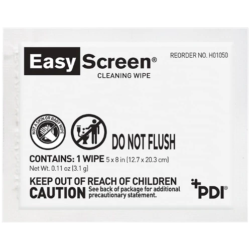 PDI Easy Screen Cleaning Wipes 