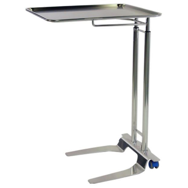 Pedigo Foot Operated Mayo Instrument Stand  20 x 25 Inch Tray