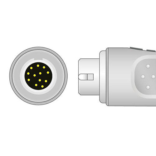 Philips 12-Pin ECG Trunk Cable 