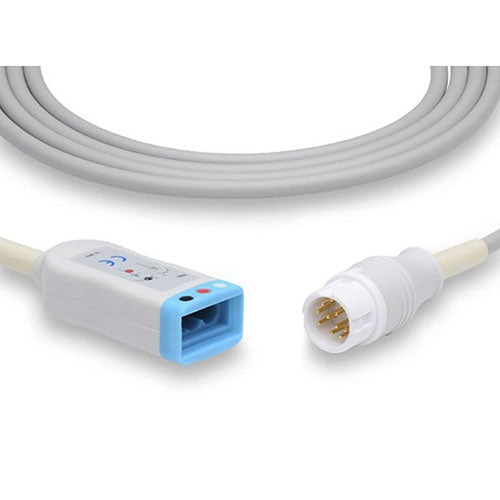 Philips 12-Pin ECG Trunk Cable  3 Leads - M1669A OEM Number