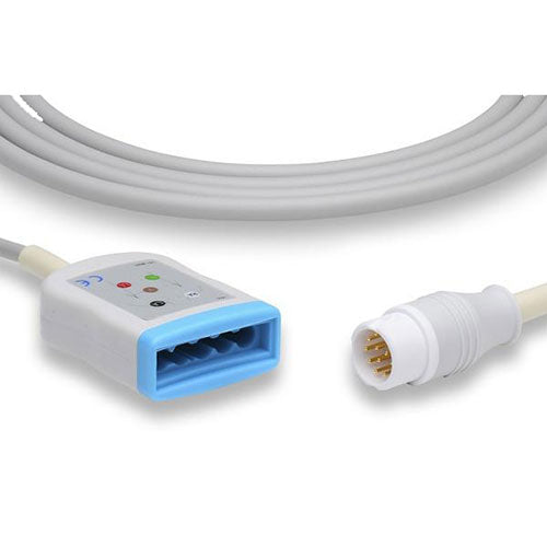 Philips 12-Pin ECG Trunk Cable  5 Leads - M1668A OEM Number