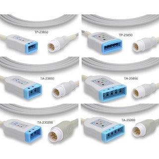Philips 8-Pin ECG Trunk Cable  5 Leads, 8-Pin